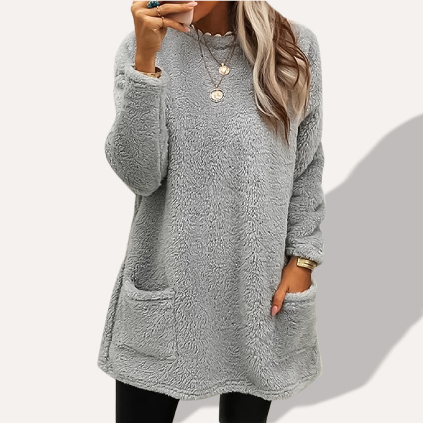 Hazel | Plush Cozy Tunic Sweater