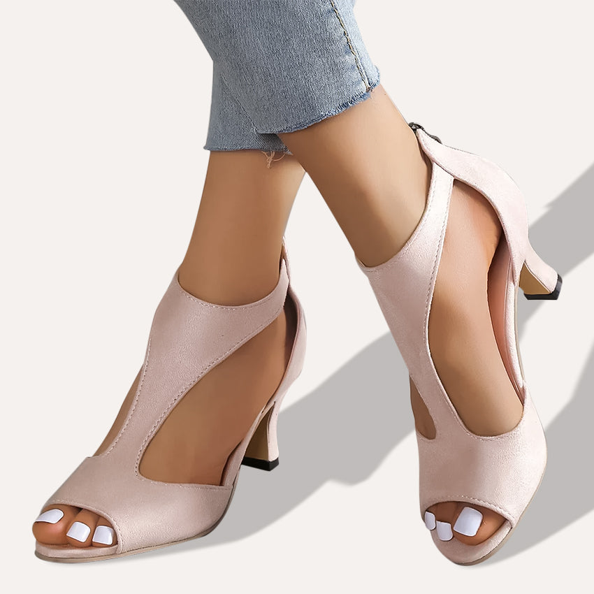 Elise 1+1 | Elegant Cutout Heels