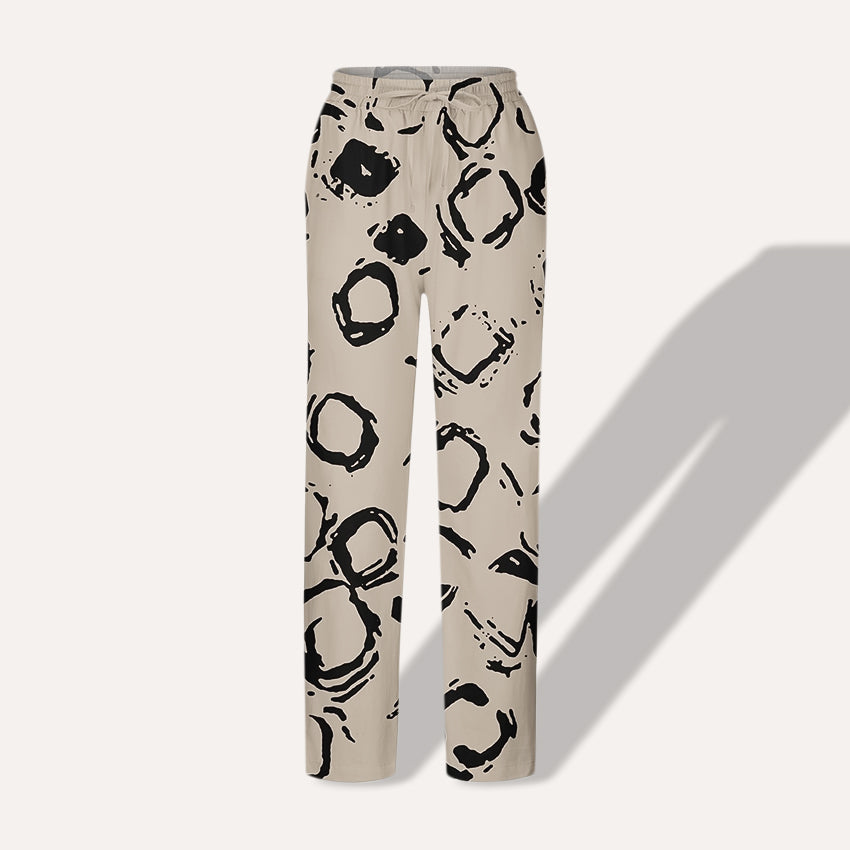 Isla | Boho Print Relaxed Pants