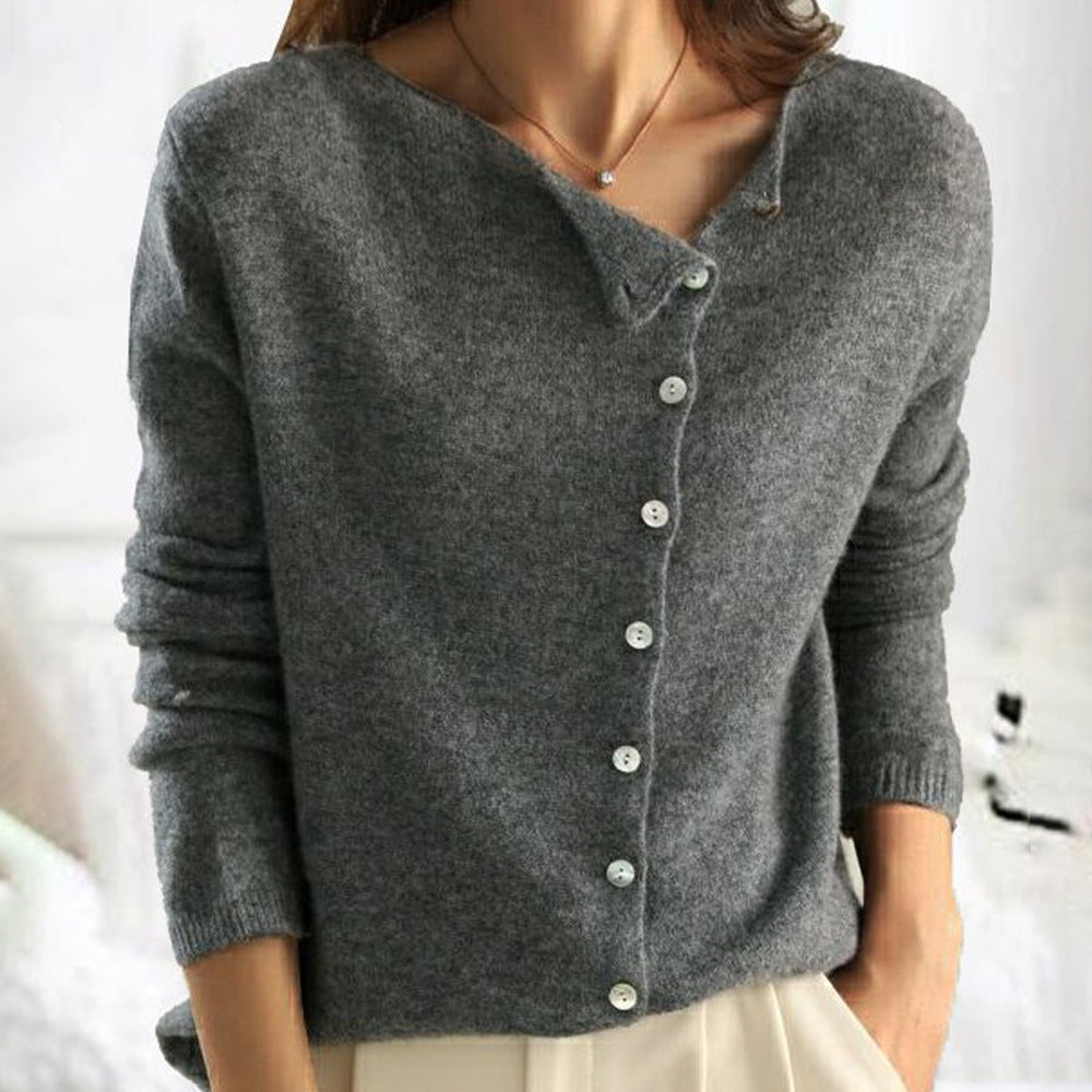 Cozy Chic Button-Up Cardigan