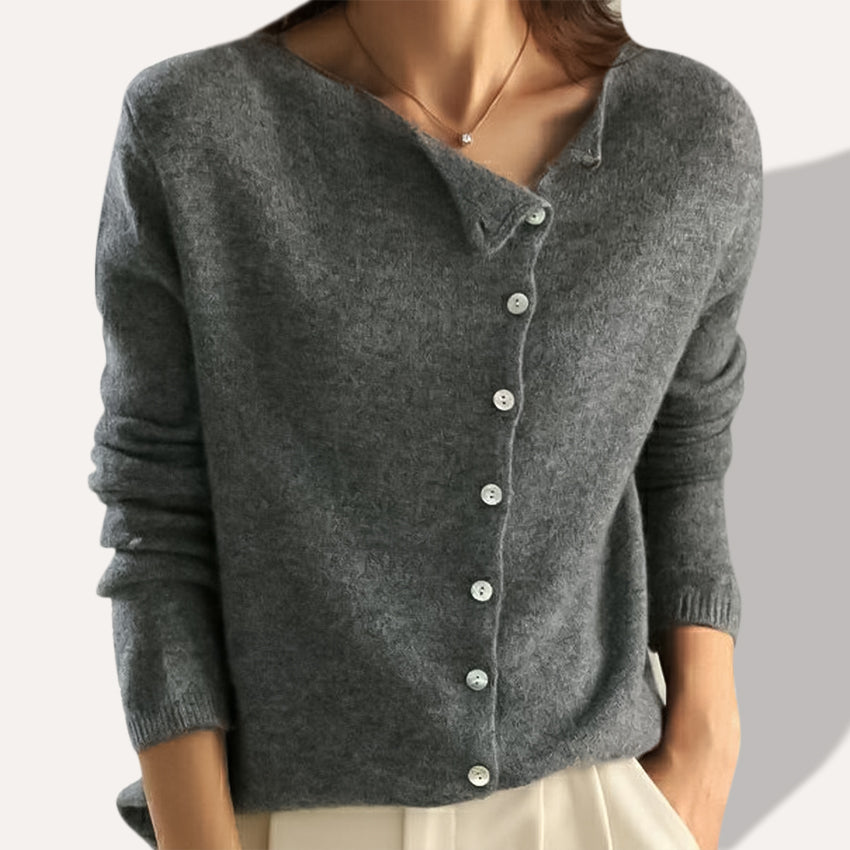 Cozy Chic Button-Up Cardigan