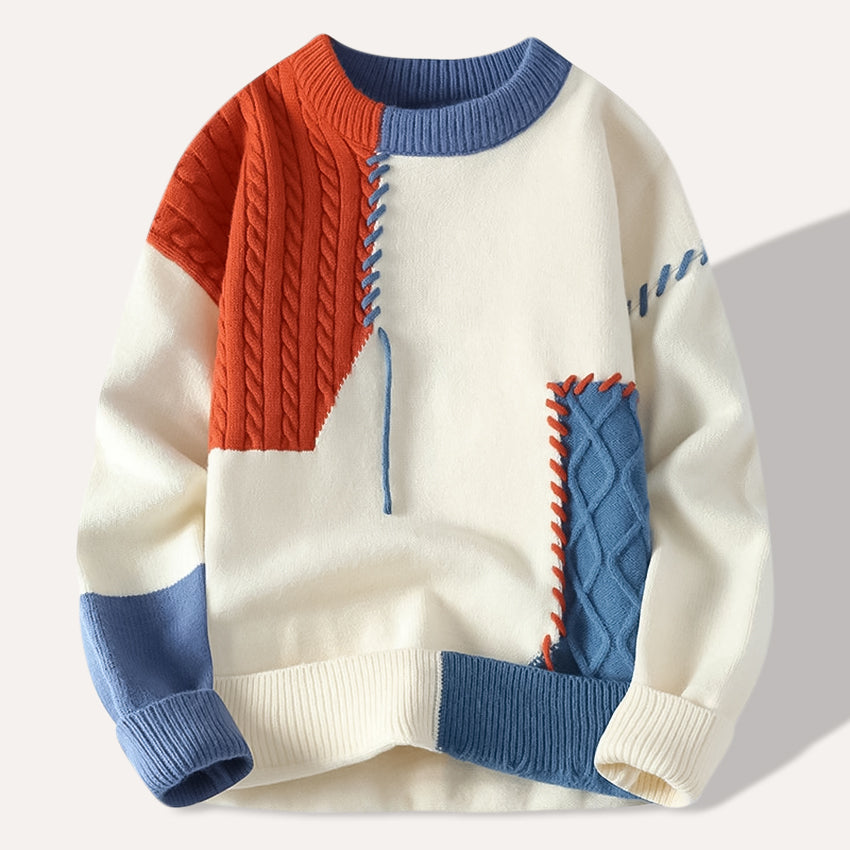 Arthur | Harmony Patchwork Sweater