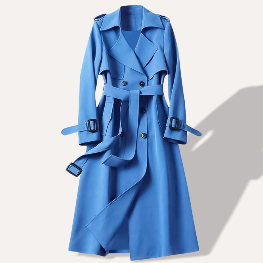 Belted Winter Trench Coat