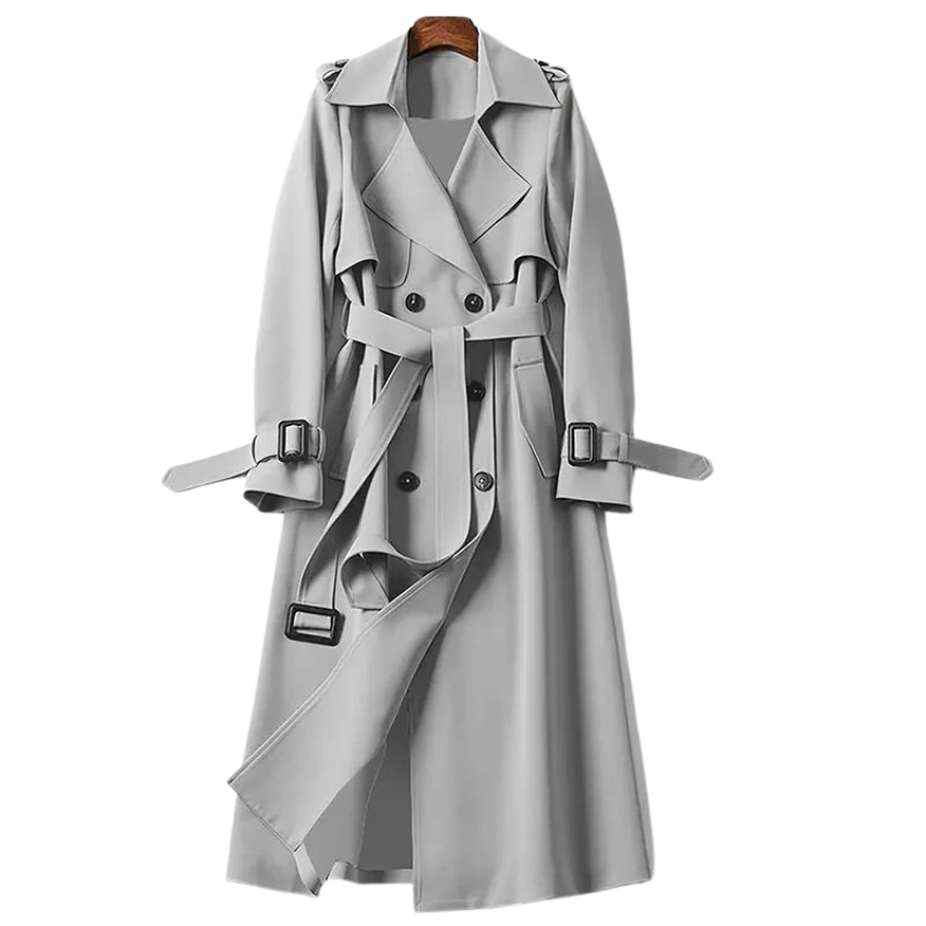 Belted Winter Trench Coat