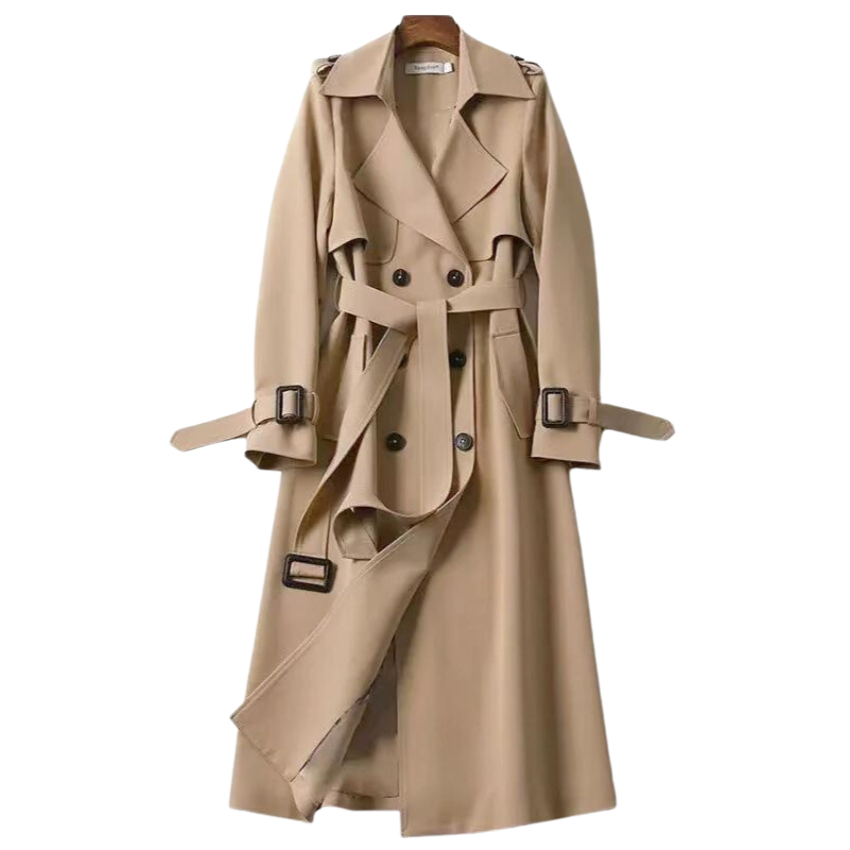 Belted Winter Trench Coat