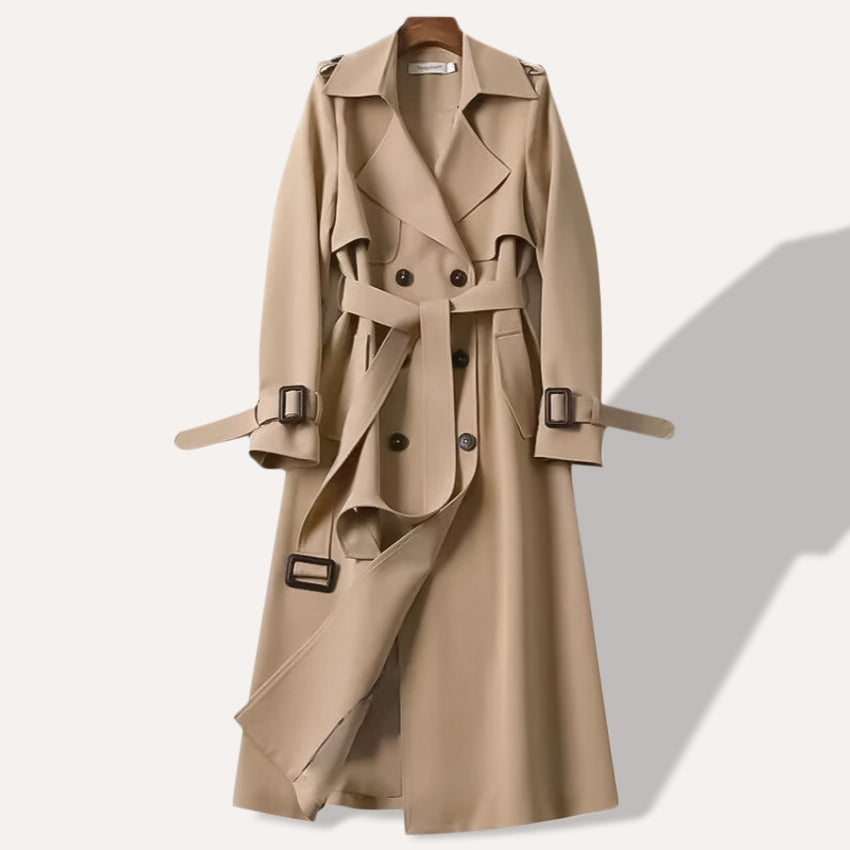 Belted Winter Trench Coat