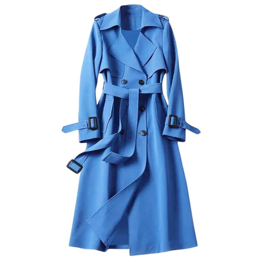 Belted Winter Trench Coat