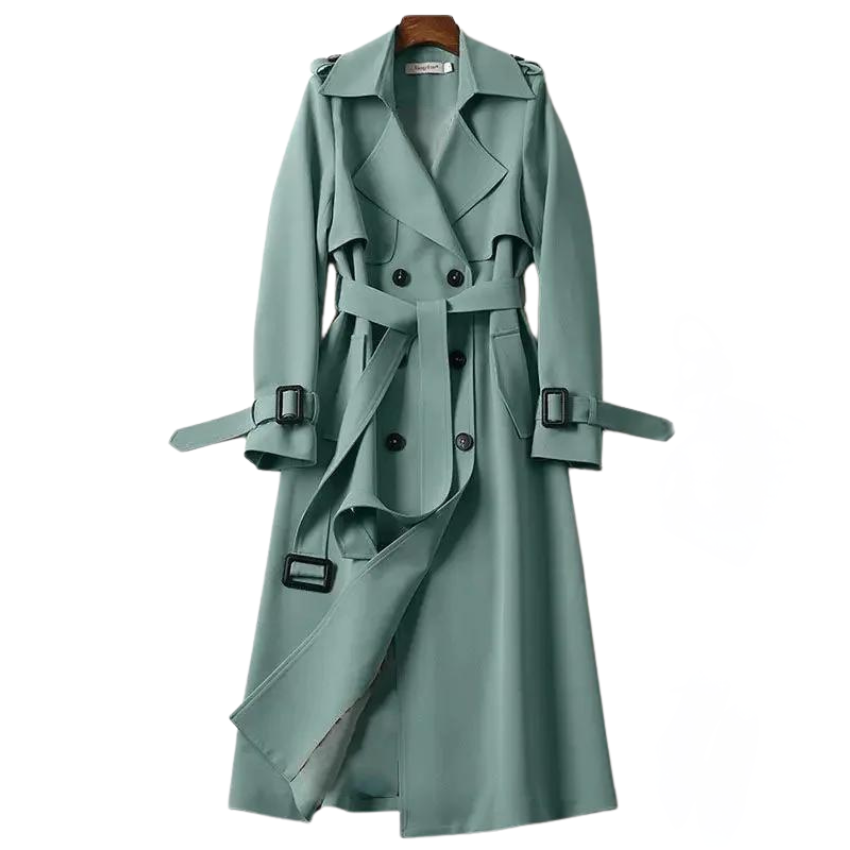 Belted Winter Trench Coat