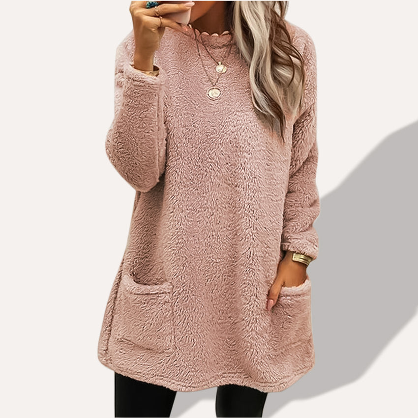 Hazel | Plush Cozy Tunic Sweater