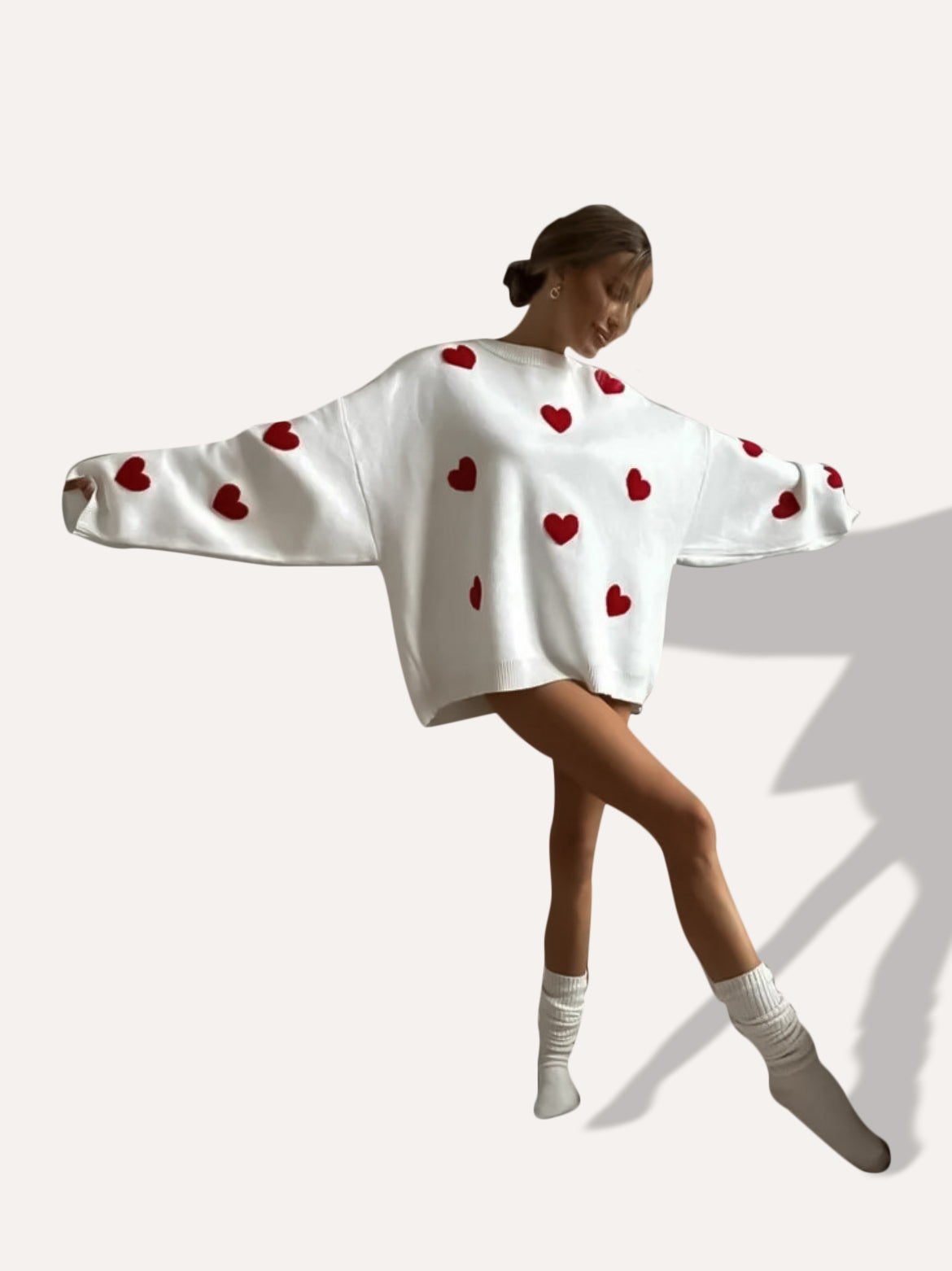 Sofie | Cozy Heart Sweater