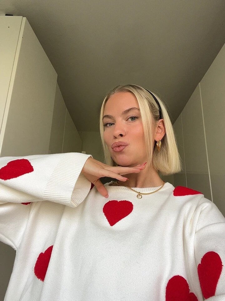 Sofie | Cozy Heart Sweater