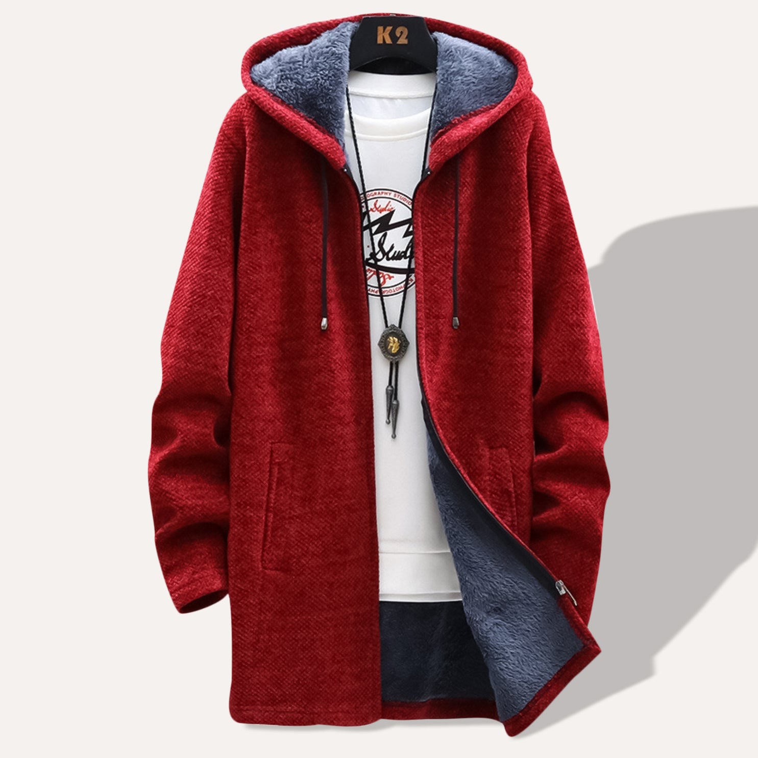 Leone | Cozy Hooded Jacket