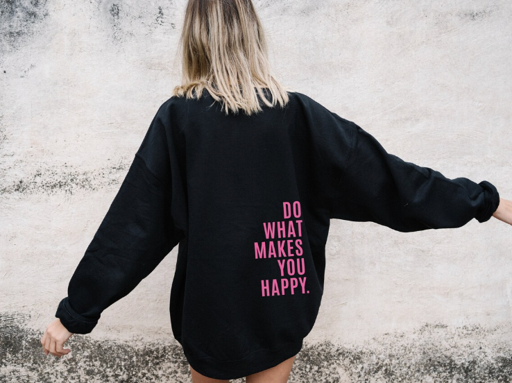 Happy Vibes Women's Hoodie