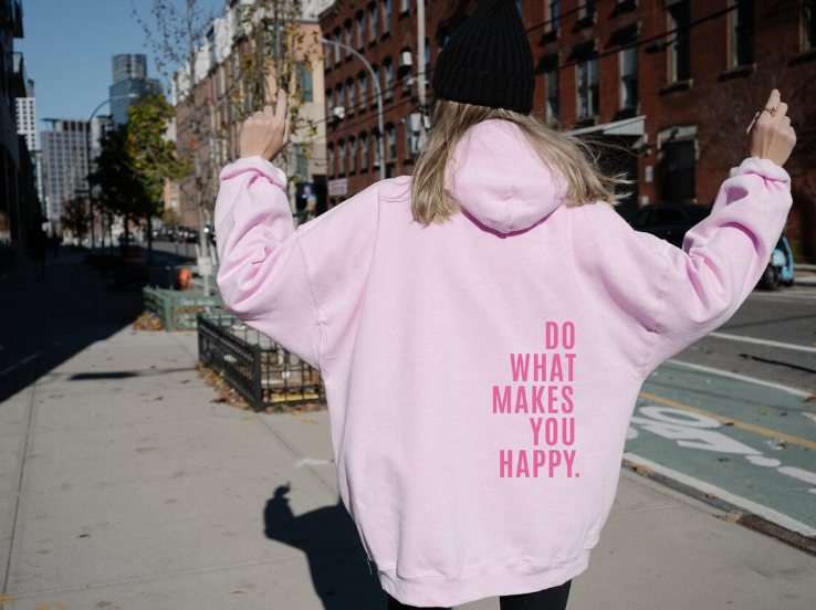 Happy Vibes Women's Hoodie