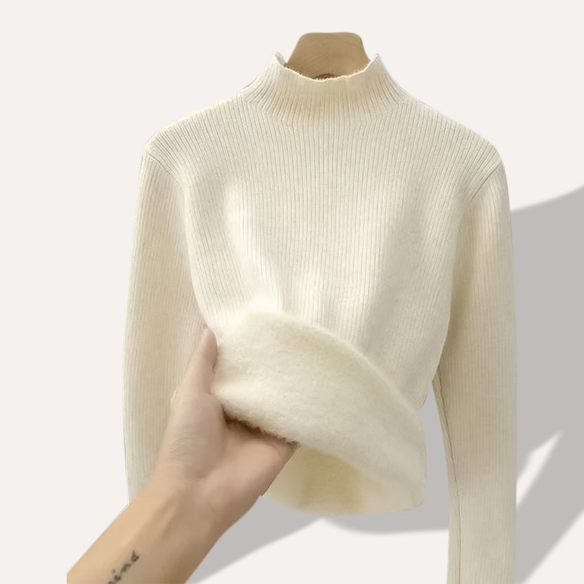 Olivia | Plush Ribbed Sweater