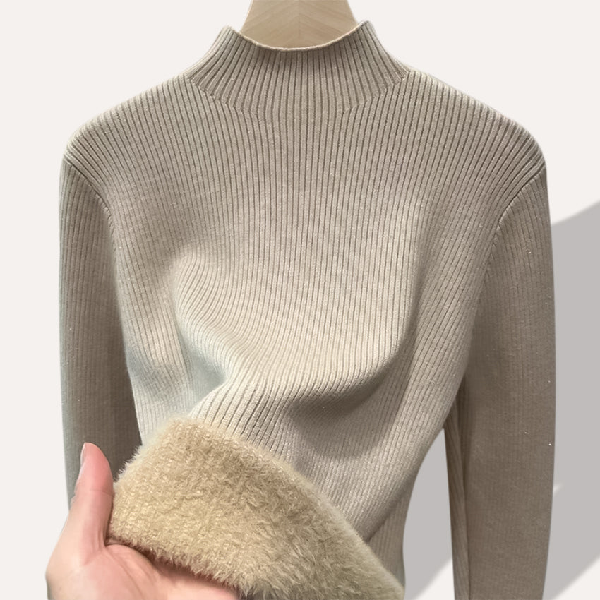 Olivia | Plush Ribbed Sweater