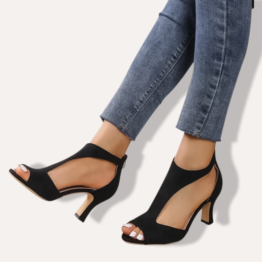 Elise 1+1 | Elegant Cutout Heels