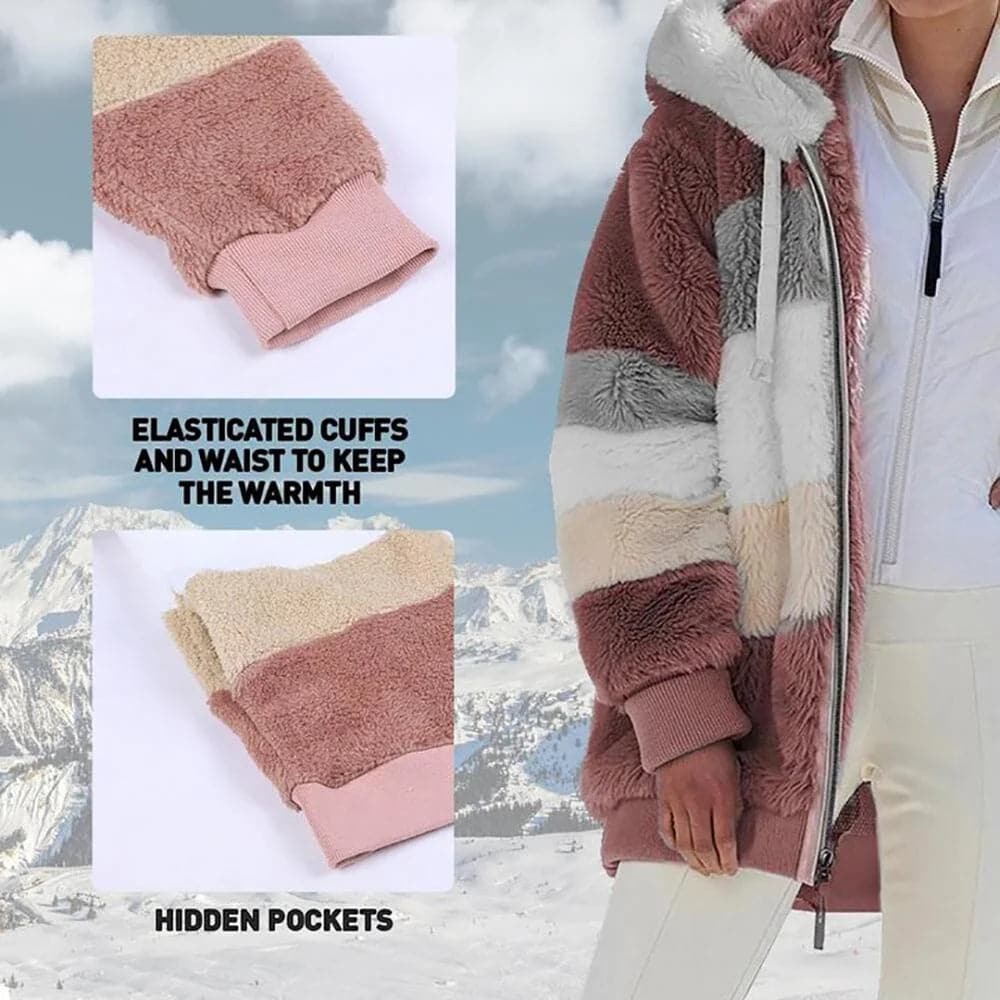 Cozy Luxe Women's Sherpa Jacket