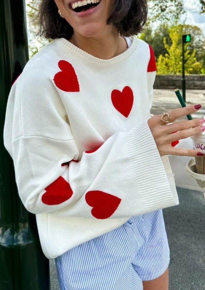 Sofie | Cozy Heart Sweater