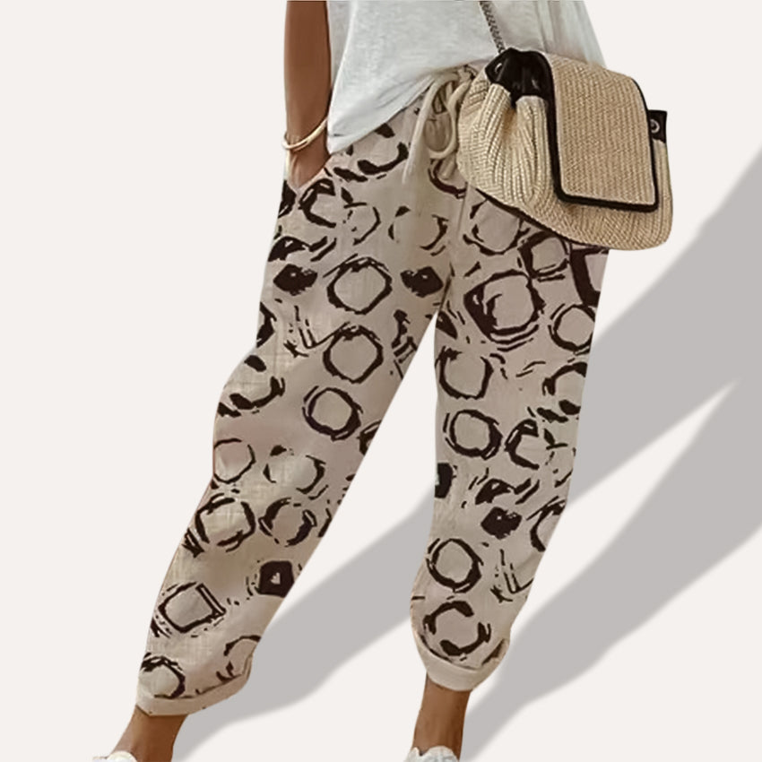 Isla | Boho Print Relaxed Pants