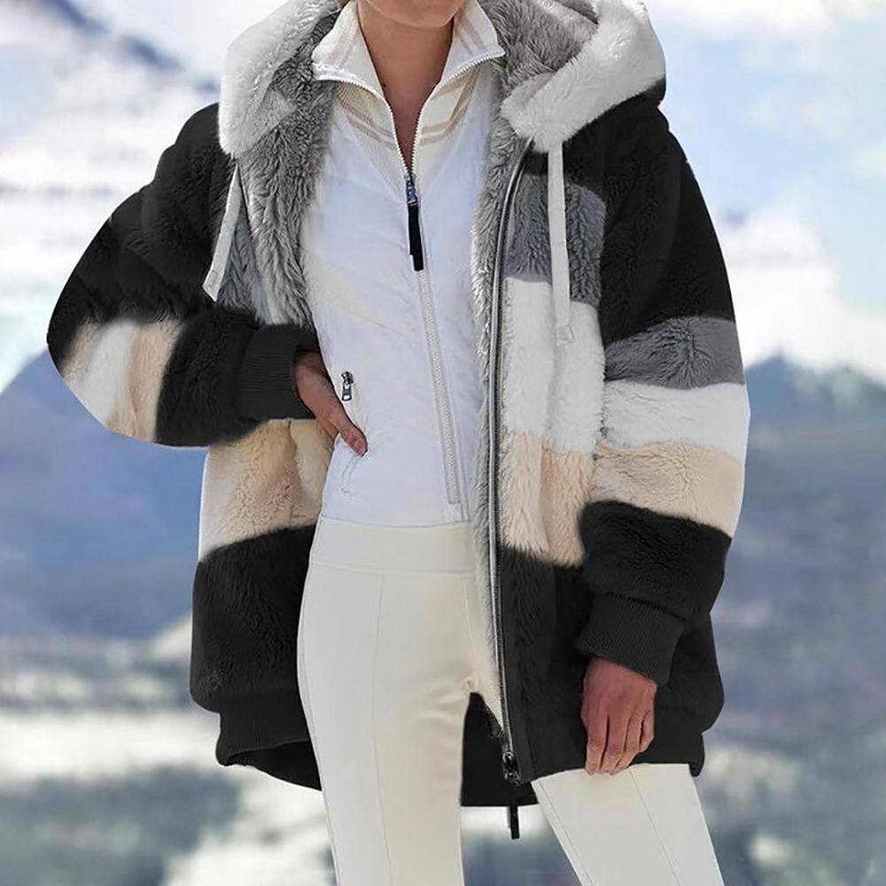 Cozy Luxe Women's Sherpa Jacket