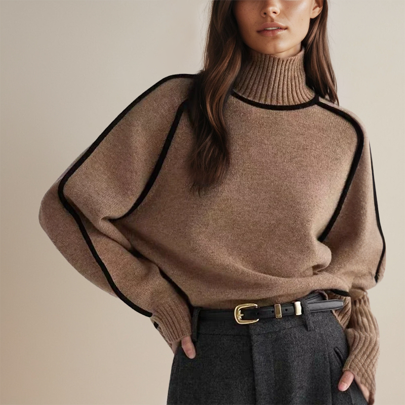 Luxurious Elegant Turtleneck Sweater