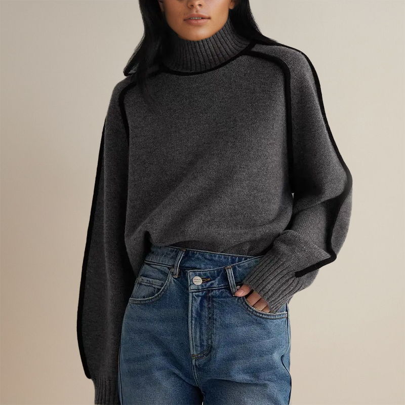 Luxurious Elegant Turtleneck Sweater