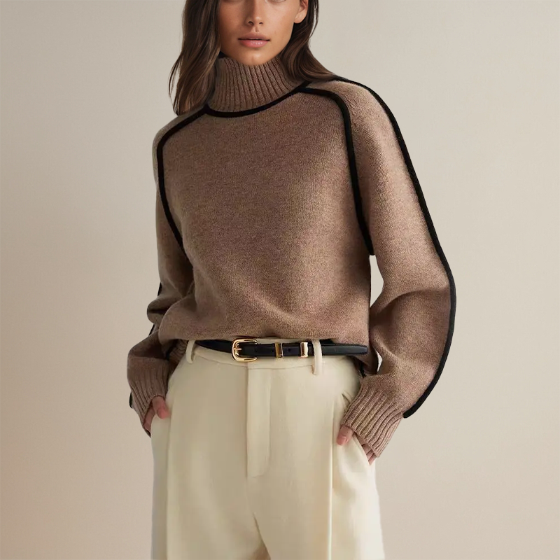 Luxurious Elegant Turtleneck Sweater