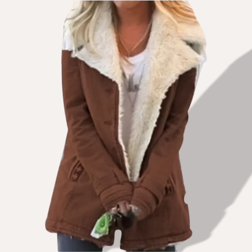 Eveline | Cozy Sherpa Jacket