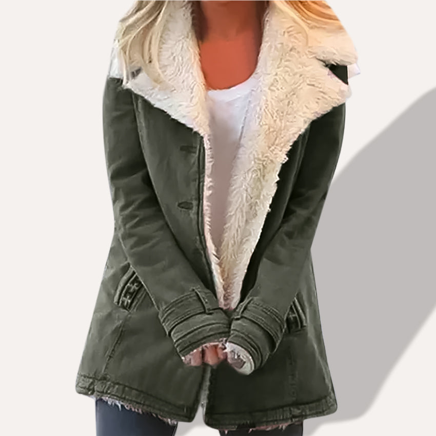 Eveline | Cozy Sherpa Jacket