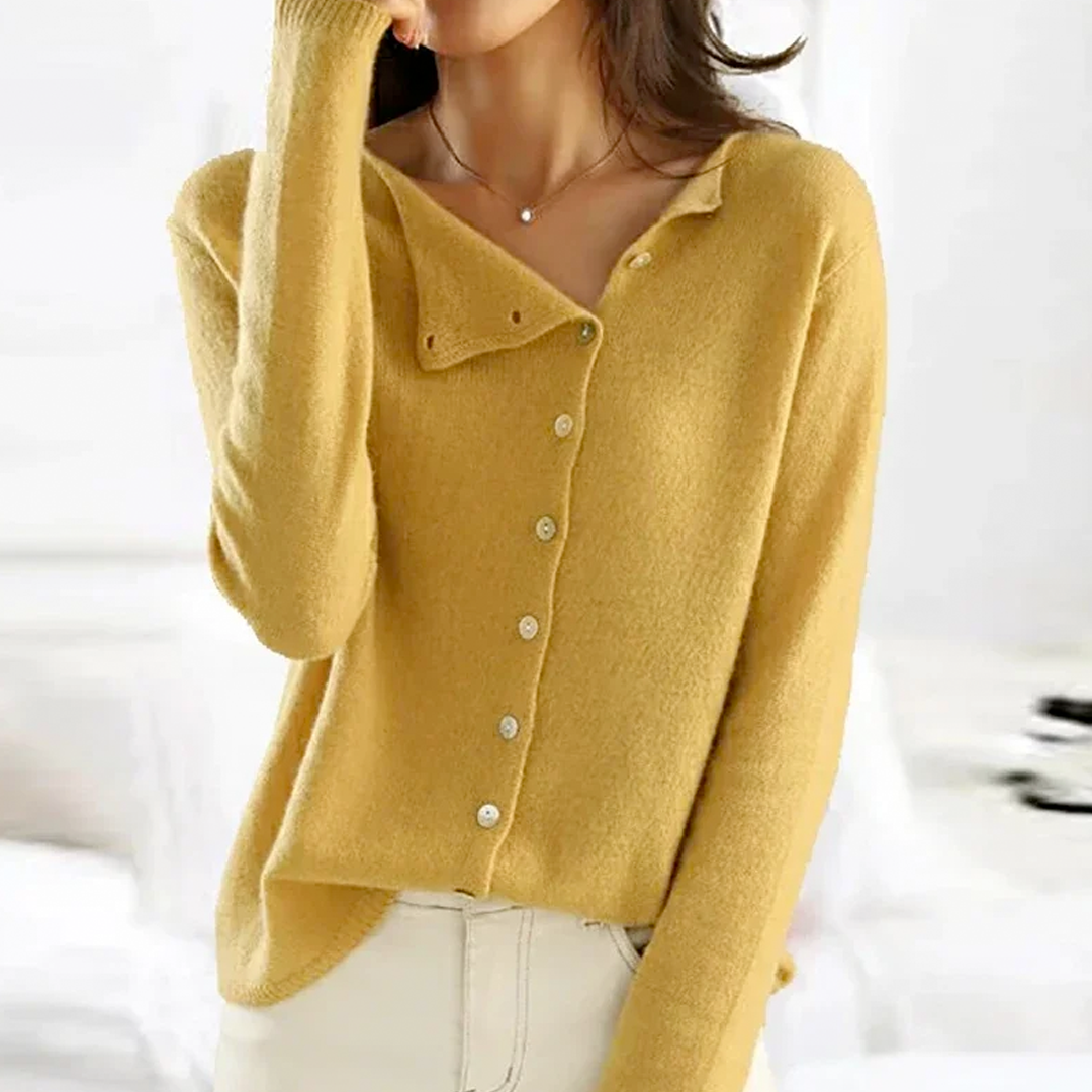 Cozy Chic Button-Up Cardigan