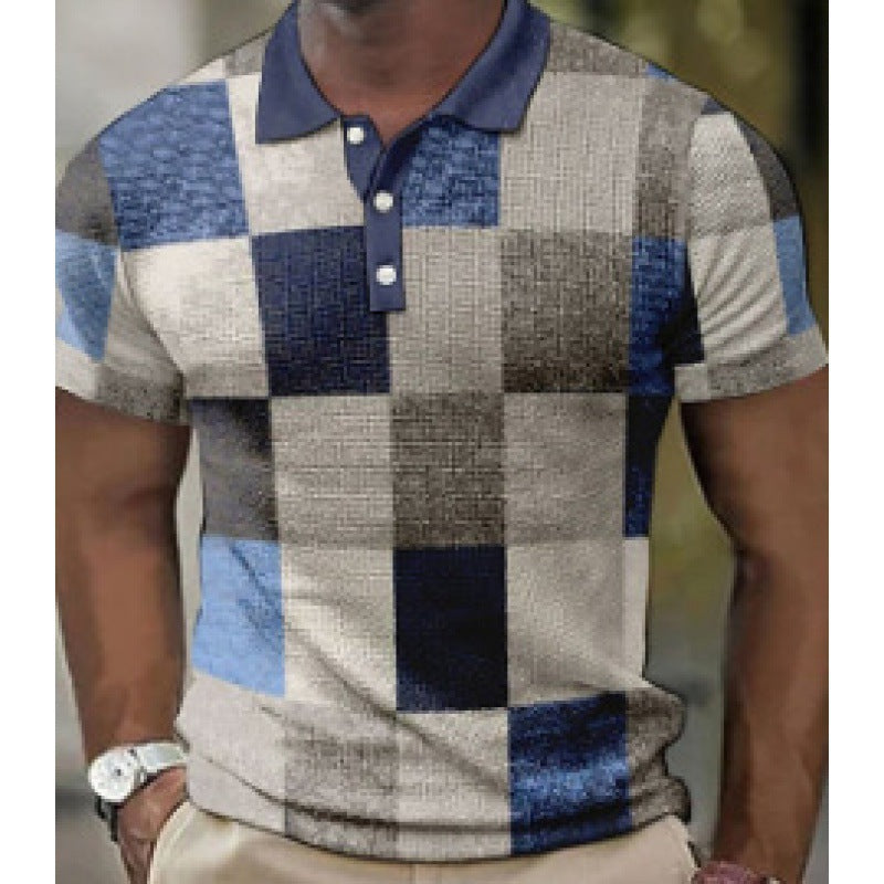 Mosaic | Patchwork Polo Shirt